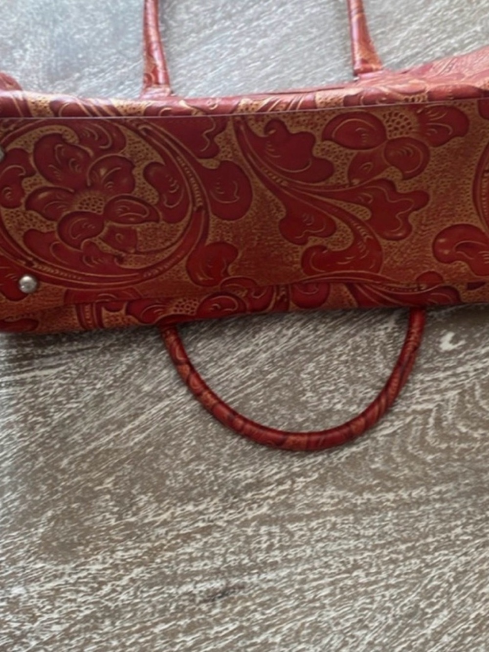 Wilson Red Patterned Women’s Handbag - Picture 4 of 7
